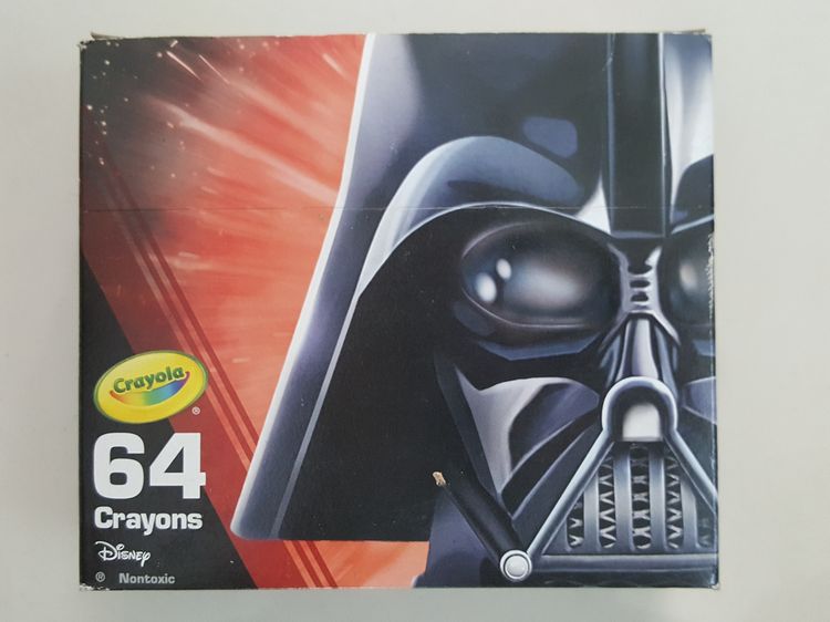 อื่นๆ  CRAYOLA STAR WARS LIMITED EDITION 64ct CRAYONS DARTH VADER COLLECTIBLE