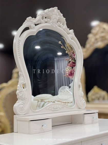 MAFALDA-III CLASSIC DRESSING TABLE โต๊ะเครื่องแป้งสไตล์วินเทจ เจ้าหญิง รุ่น มาเฟลดา 3 รูปที่ 13