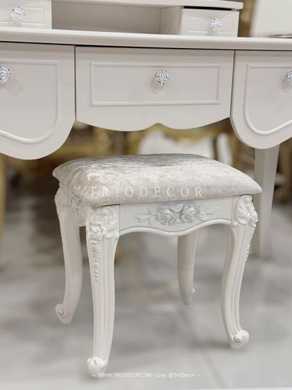 MAFALDA-III CLASSIC DRESSING TABLE โต๊ะเครื่องแป้งสไตล์วินเทจ เจ้าหญิง รุ่น มาเฟลดา 3 รูปที่ 9