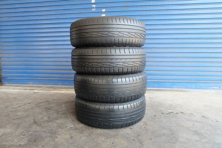 🌷 ล้อ Vios 16นิ้ว  ล้อสวยสีเดิม แถมยาง Goodyear 185 55R16 ปี21  รูปที่ 3