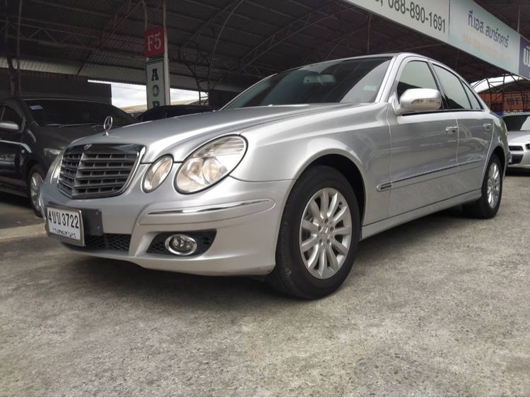 Mercedes-Benz E-Class 2008 E200 Kompressor Sedan เบนซิน NGV เกียร์อัตโนมัติ บรอนซ์เงิน รูปที่ 2