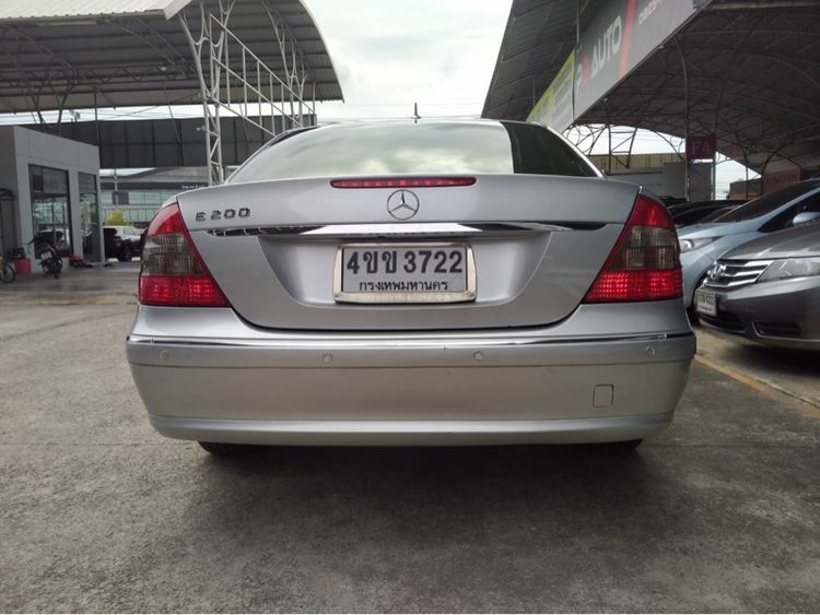 Mercedes-Benz E-Class 2008 E200 Kompressor Sedan เบนซิน NGV เกียร์อัตโนมัติ บรอนซ์เงิน รูปที่ 4