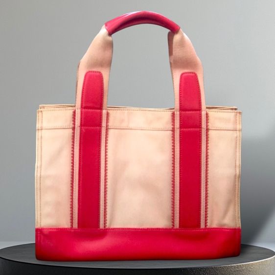 กระเป๋าถือทรงโท๊ท TORY BURCH TOTE ขนาด 13”ใส่โน๊ตบุ๊กได้สบายๆ รับประกันแท้ รูปที่ 2
