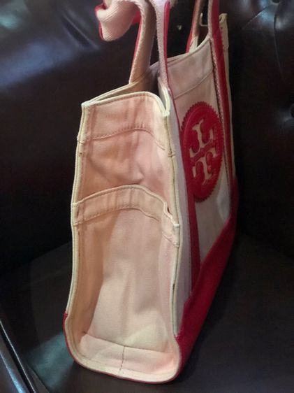 กระเป๋าถือทรงโท๊ท TORY BURCH TOTE ขนาด 13”ใส่โน๊ตบุ๊กได้สบายๆ รับประกันแท้ รูปที่ 3