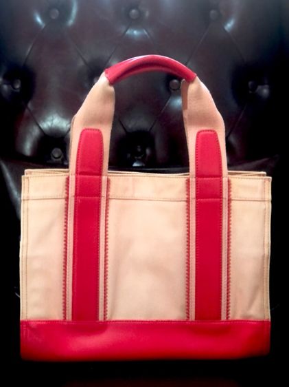 กระเป๋าถือทรงโท๊ท TORY BURCH TOTE ขนาด 13”ใส่โน๊ตบุ๊กได้สบายๆ รับประกันแท้ รูปที่ 10