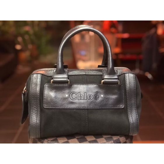 ไม่ระบุ ดำ อื่นๆ อื่นๆ กระเป๋าถือหนัง Chloe Aalice Chloé Aalice leather handb กระเป๋าทรงหมอนchloe’12” รับประกันของแท้