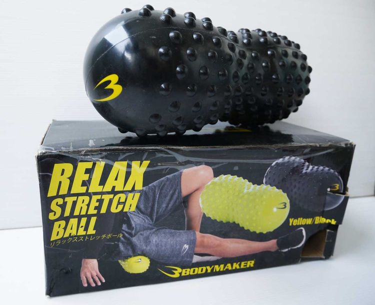BODYMAKER Relax Stretch Ball Black ยกกล่อง japan