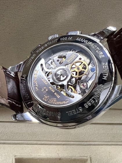 ZENITH EL PRIMERO จับเวลา ออโตเมติก 38 mm.  รูปที่ 7