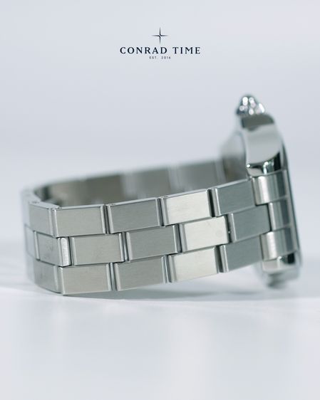 Cartier Roadster 3312 Silver Roman Dial Stainless steel 2012 40 mm. Fullset  รูปที่ 5
