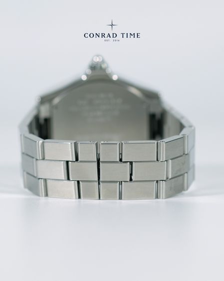 Cartier Roadster 3312 Silver Roman Dial Stainless steel 2012 40 mm. Fullset  รูปที่ 7