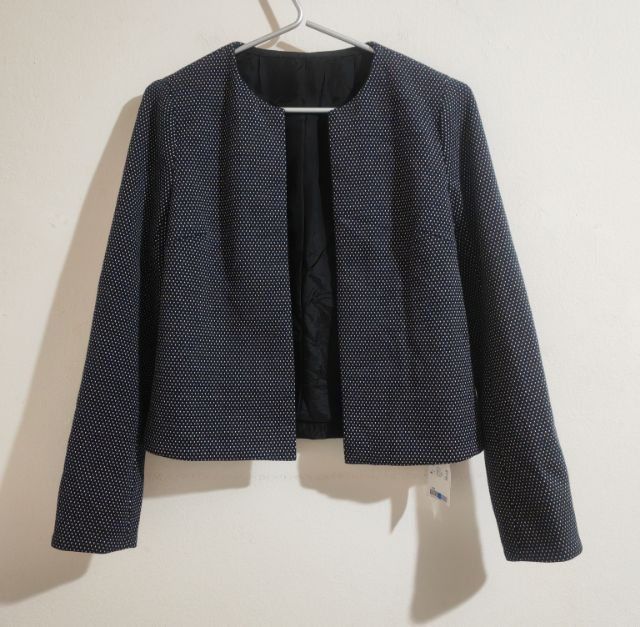 แขนยาว ดำ S อื่นๆ สูทครอป ผู้หญิง