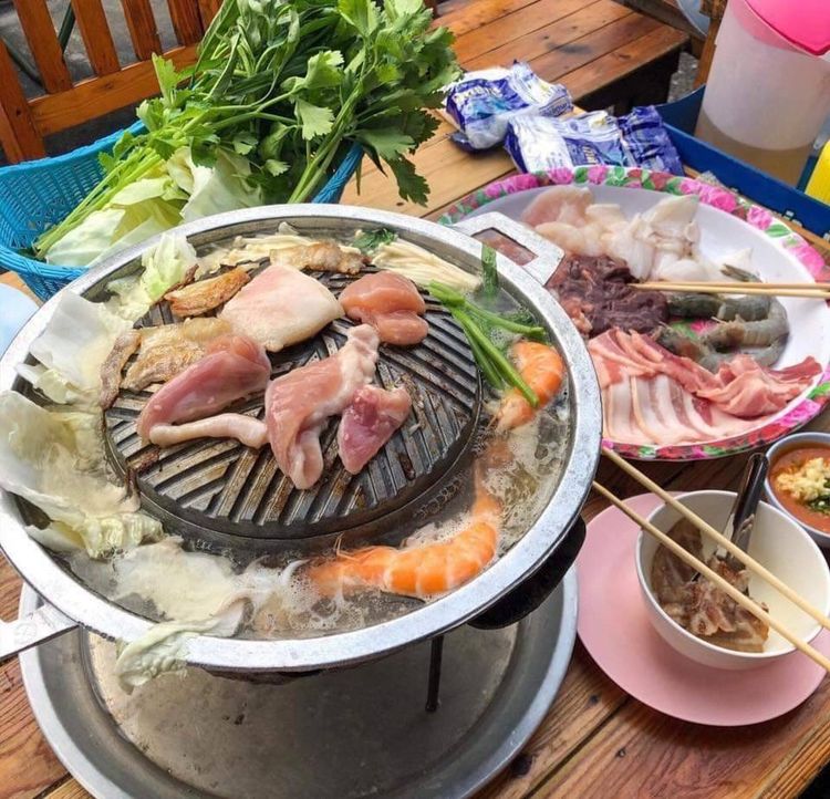 ขายเหมาๆ ถูกจริงๆ คุยได้เลย ของไหม่เก็บ อุปกรณ์ปิ้งย่างชาบู กระทะ จาน ถ้วย ช้อน รูปที่ 2