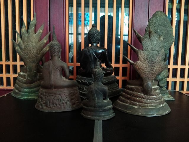 เหมา 6 องค์ พระบูชาเนื้อสัมฤทธิ์ทองเหลืองทองแดง ขายเหมา 6 องค์เก่าโบราณ รูปที่ 9