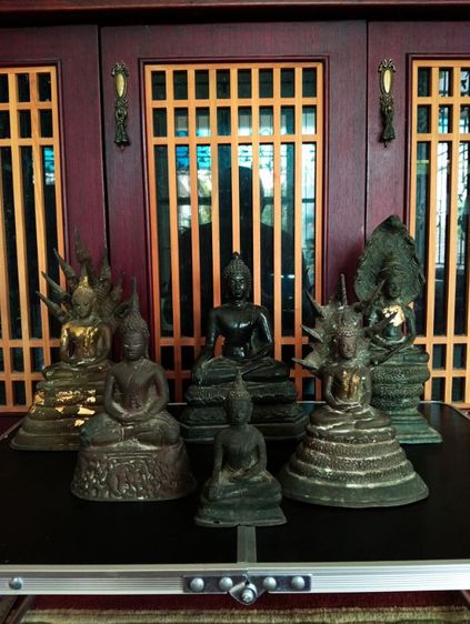 เหมา 6 องค์ พระบูชาเนื้อสัมฤทธิ์ทองเหลืองทองแดง ขายเหมา 6 องค์เก่าโบราณ