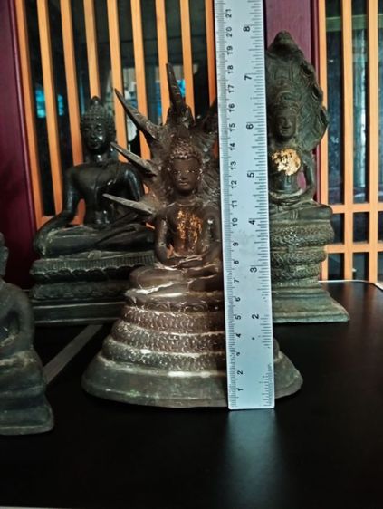 เหมา 6 องค์ พระบูชาเนื้อสัมฤทธิ์ทองเหลืองทองแดง ขายเหมา 6 องค์เก่าโบราณ รูปที่ 13
