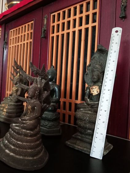 เหมา 6 องค์ พระบูชาเนื้อสัมฤทธิ์ทองเหลืองทองแดง ขายเหมา 6 องค์เก่าโบราณ รูปที่ 2