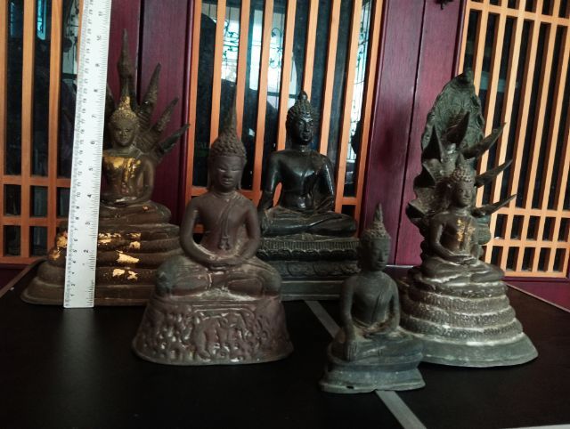 เหมา 6 องค์ พระบูชาเนื้อสัมฤทธิ์ทองเหลืองทองแดง ขายเหมา 6 องค์เก่าโบราณ รูปที่ 4