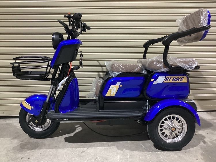รถสามล้อไฟฟ้า ปรับได้ 3 ระดับ รุ่น RT DT1000  . มอเตอร์ 1000 w(blushiess)  48v  12ah       แบตแห้ง 12v 12ah 4ลูก รูปที่ 4