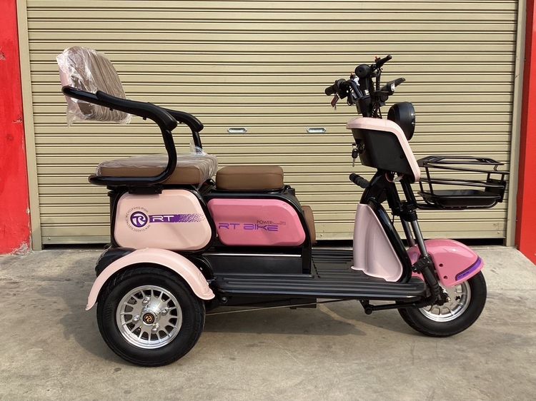 รถสามล้อไฟฟ้า ปรับได้ 3 ระดับ รุ่น RT DT1000  . มอเตอร์ 1000 w(blushiess)  48v  12ah       แบตแห้ง 12v 12ah 4ลูก รูปที่ 11