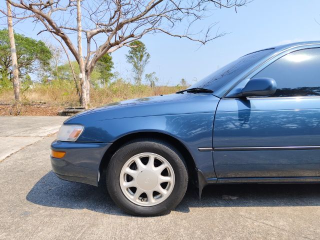 Toyota Corolla 1992 1.3 GL Sedan เบนซิน เกียร์ธรรมดา น้ำเงิน รูปที่ 3