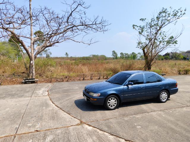 Toyota Corolla 1992 1.3 GL Sedan เบนซิน เกียร์ธรรมดา น้ำเงิน