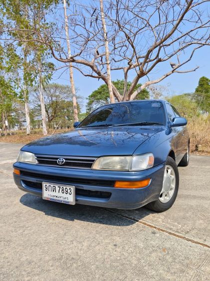 Toyota Corolla 1992 1.3 GL Sedan เบนซิน เกียร์ธรรมดา น้ำเงิน รูปที่ 2