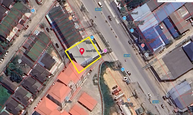 ขาย อาคารพาณิชย์ 5 คูหา 3 ชั้น หน้ากว้าง 20 เมตร ลึก 22 เมตร พื้นที่ใช้สอย 440 ตารางเมตร รูปที่ 2