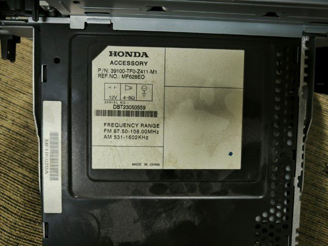 วิทยุเดิมๆ honda jazz GE ปี 08-13 สภาพดีพร้อมใช้ รูปที่ 3
