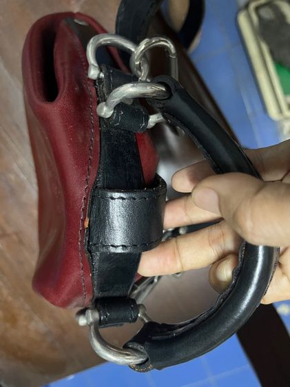 กระเป๋าหนังแท้ cecile jeanne paris frame bag รูปที่ 9