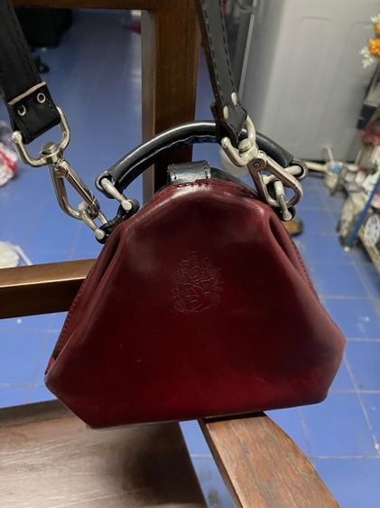 กระเป๋าหนังแท้ cecile jeanne paris frame bag รูปที่ 13