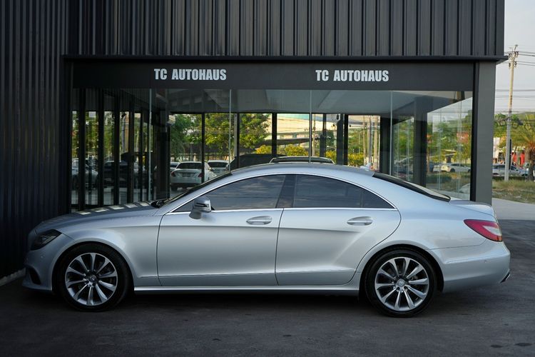 Mercedes-Benz CLS-Class 2015 CLS250 CDI Sedan ดีเซล ไม่ติดแก๊ส เกียร์อัตโนมัติ เทา รูปที่ 4
