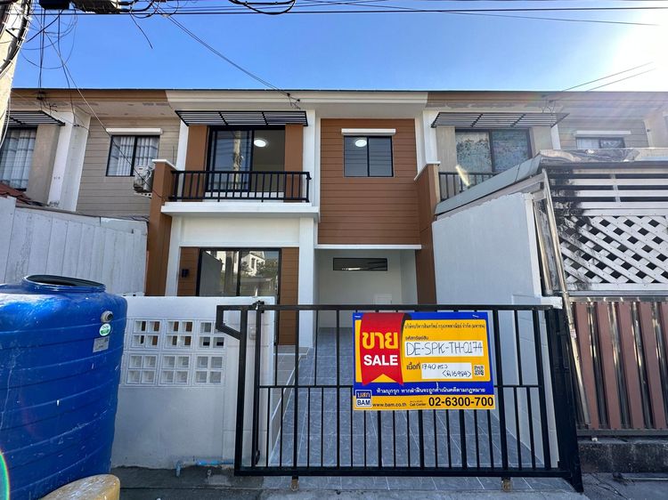 ใช่ 💖 ทาวน์เฮ้าส์ บางเสาธง ราคาพิเศษ! 💖