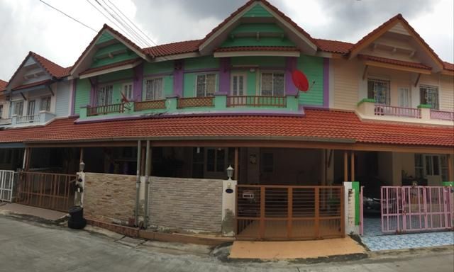 💟 ทาวน์เฮ้าส์ 2 ชิ้น โครงการกานดา บ้านริมคลอง 2 เมืองสมุทรสาคร 💟