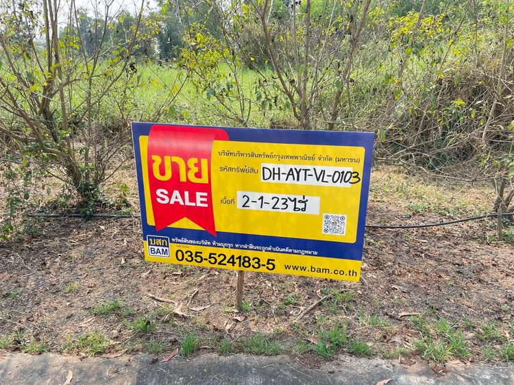 ใช่ 💖 ที่ดิน บางไทร ราคาพิเศษ! 💖 รูปที่ 2