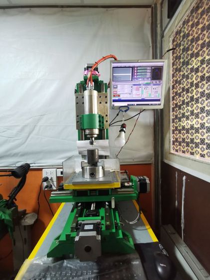 เครื่องCNC แกะสลักบล็อคเหล็ก รูปที่ 3