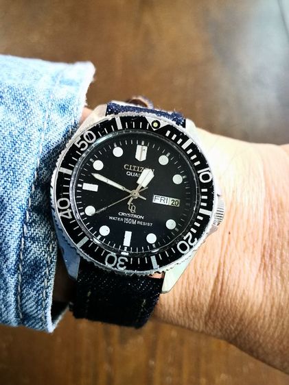 CITIZEN Crystron Quartz 150m. รูปที่ 2