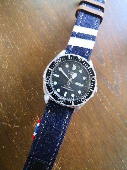 CITIZEN Crystron Quartz 150m. รูปที่ 15