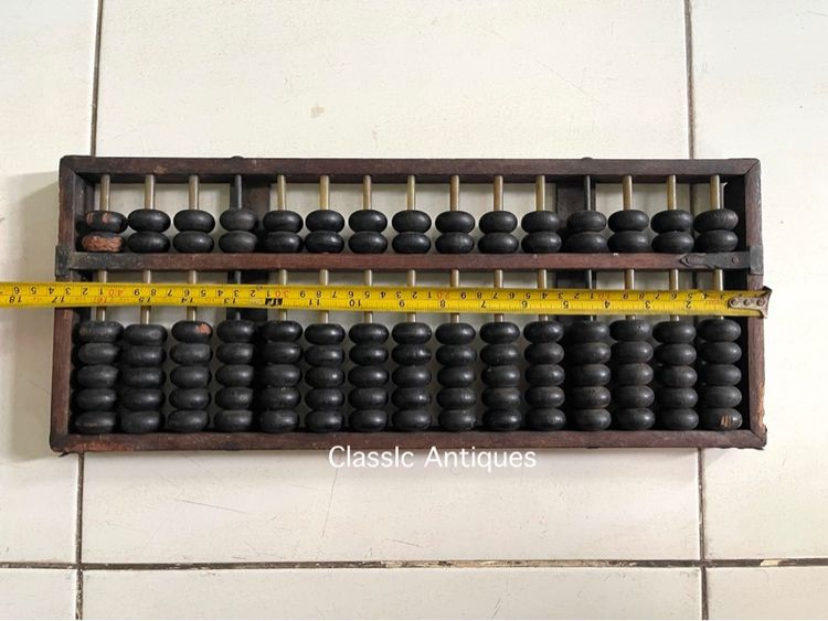 ลูกคิด 15ราง โบราณเก่าสะสมC5 รูปที่ 9