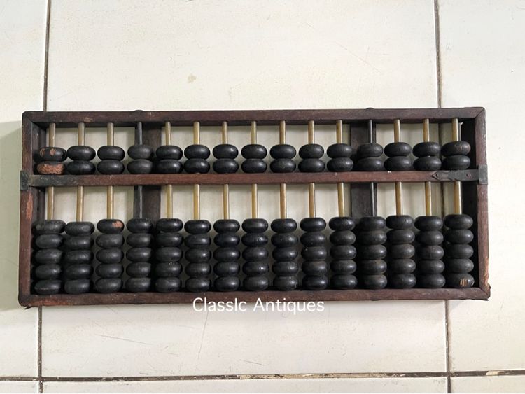 ลูกคิด 15ราง โบราณเก่าสะสมC5 รูปที่ 7