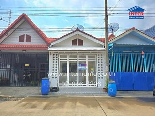 ทาวน์เฮ้าส์ 1 ชั้น 18.5 ตร.ว. หมู่บ้านดีดีโฮม ประชาอุทิศ ซอยประชาสามัคคี (ซอยกระทิงแดง) ถนนประชาอุทิศคู่สร้าง พระสมุทรเจดีย์ สมุทรปราการ