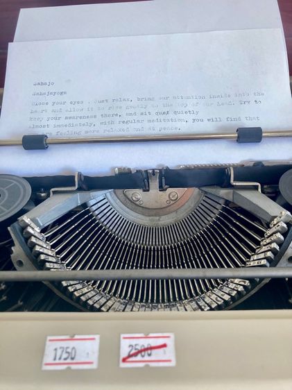 เครื่องพิมพ์ดีดภาษาอังกฤษ Olivetti Leterra 34 รูปที่ 7