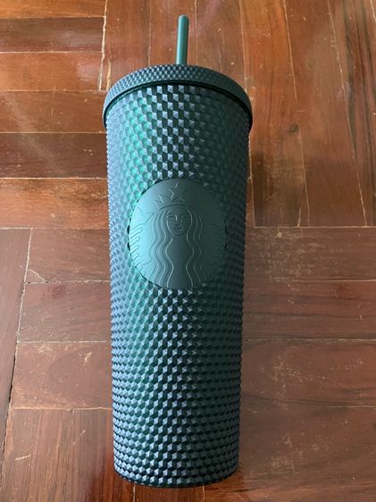 ขายแก้ว starbuck หนามสีเขียวดำ สินค้าใหม่ยังไม่ผ่านการใช้งาน