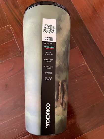 ขายแก้วอเมซอน สีเขียวลาย CORKCICLE Limited edition ครบกล่อง รูปที่ 2