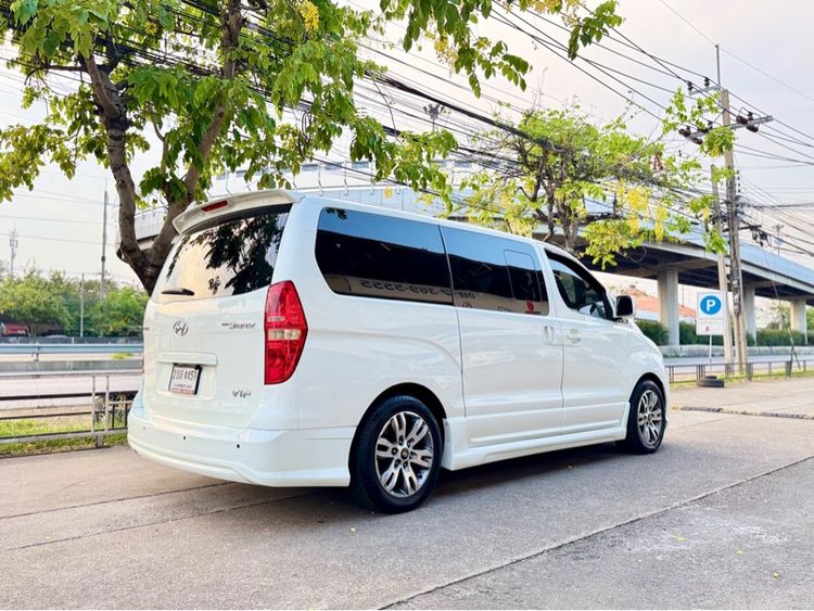 Hyundai H-1  2011 2.5 GRAND STAREX Van ดีเซล ไม่ติดแก๊ส เกียร์อัตโนมัติ ขาว รูปที่ 4