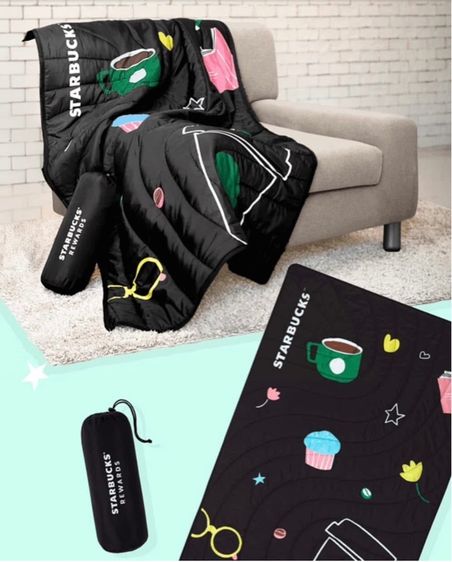 ผ้าห่ม Starbucks Multipurpose Blanket รูปที่ 6