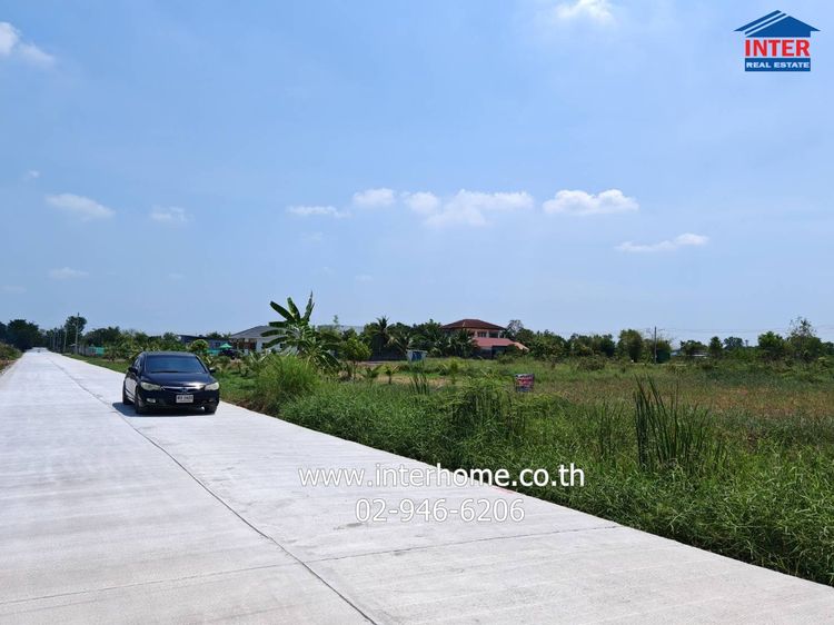 ไม่ใช่ ที่ดินเปล่า 400 ตร.ว. ที่ดินเปล่า ซอยเทศบาล11 ถนนรังสิต-นครนายก ถนนเลียบคลองสิบ หนองเสือ ปทุมธานี รูปที่ 3