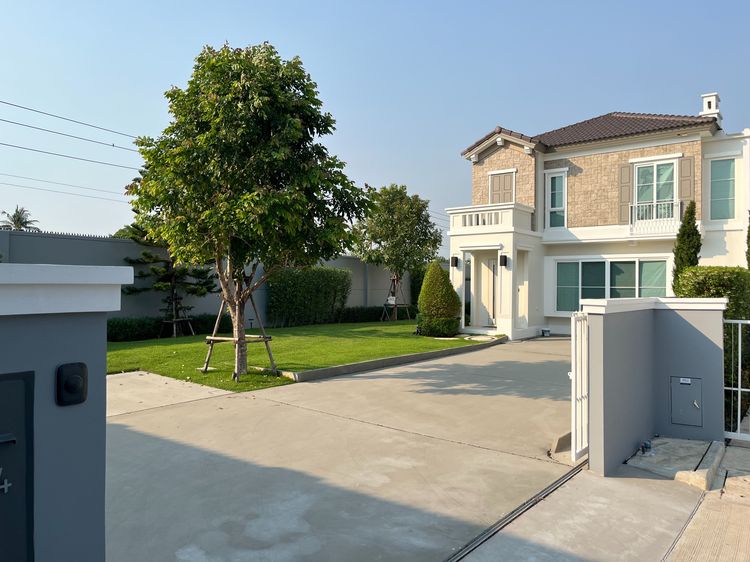 ไม่มี 2022 Land and Houses  ขายบ้านแฝดใหม่หรูระดับพรีเมียม Anya ราชพฤกษ์ - นครอินทร์ (102 ตร.วา, ทำเลพิเศษ วิวคลองสวยงาม สไตล์ French Country) รูปที่ 2