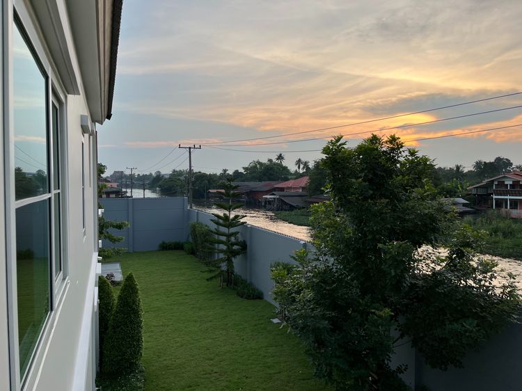  ขายบ้านแฝดใหม่หรูระดับพรีเมียม Anya ราชพฤกษ์ - นครอินทร์ (102 ตร.วา, ทำเลพิเศษ วิวคลองสวยงาม สไตล์ French Country)