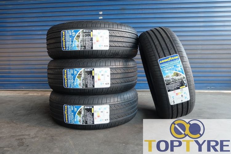 🎀 ยางใหม่ Goodyear Assurance TripleMax 2 ปี26 ขนาด 225 55R18