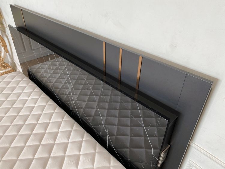 เตียง 6 ฟุต โครงไม้ สีดำ ที่นอน ยี่ห้อ Dunlopillo รุ่น Celeste รูปที่ 12